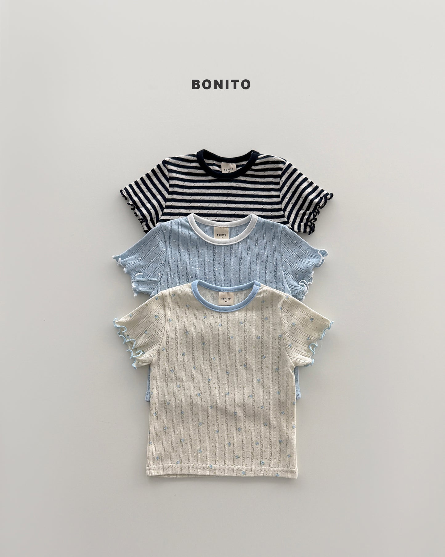 【PREORDER 4日間限定】47.bloom eyelet tee