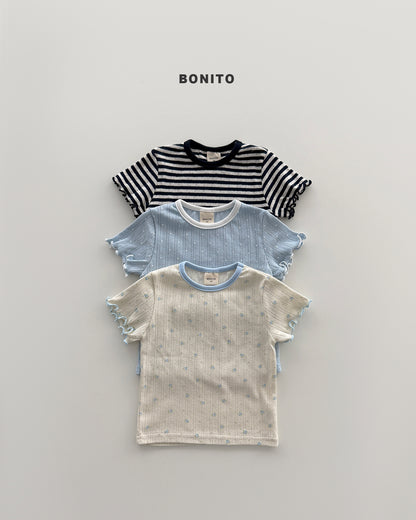 【PREORDER 4日間限定】47.bloom eyelet tee