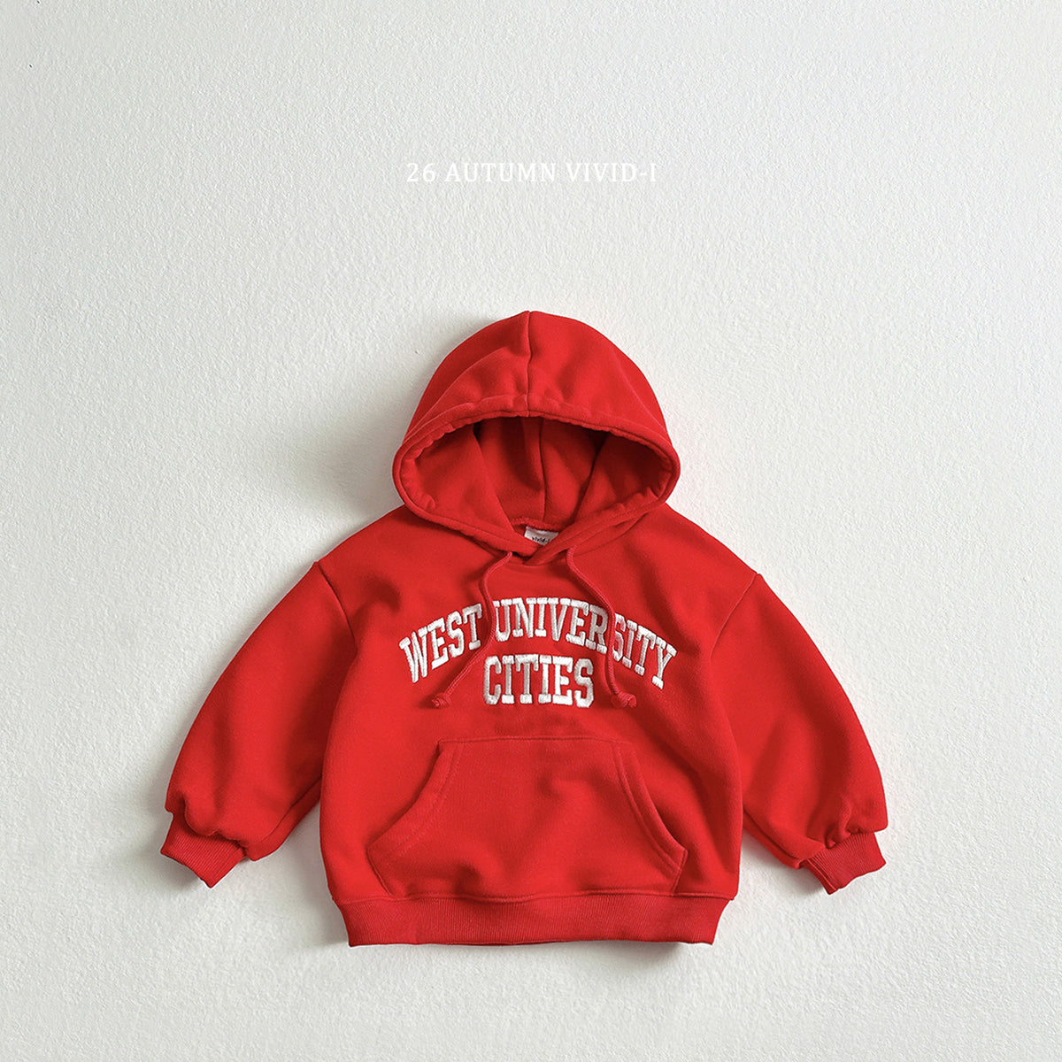 【秋のPRE-ODER 5%OFF】66.West Hooded Sweatshirt