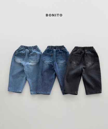 05.Brushed Denim Pants