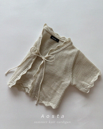 【PREORDER受付終了、ご希望はお問い合わせください。】18.Knit Cardigan