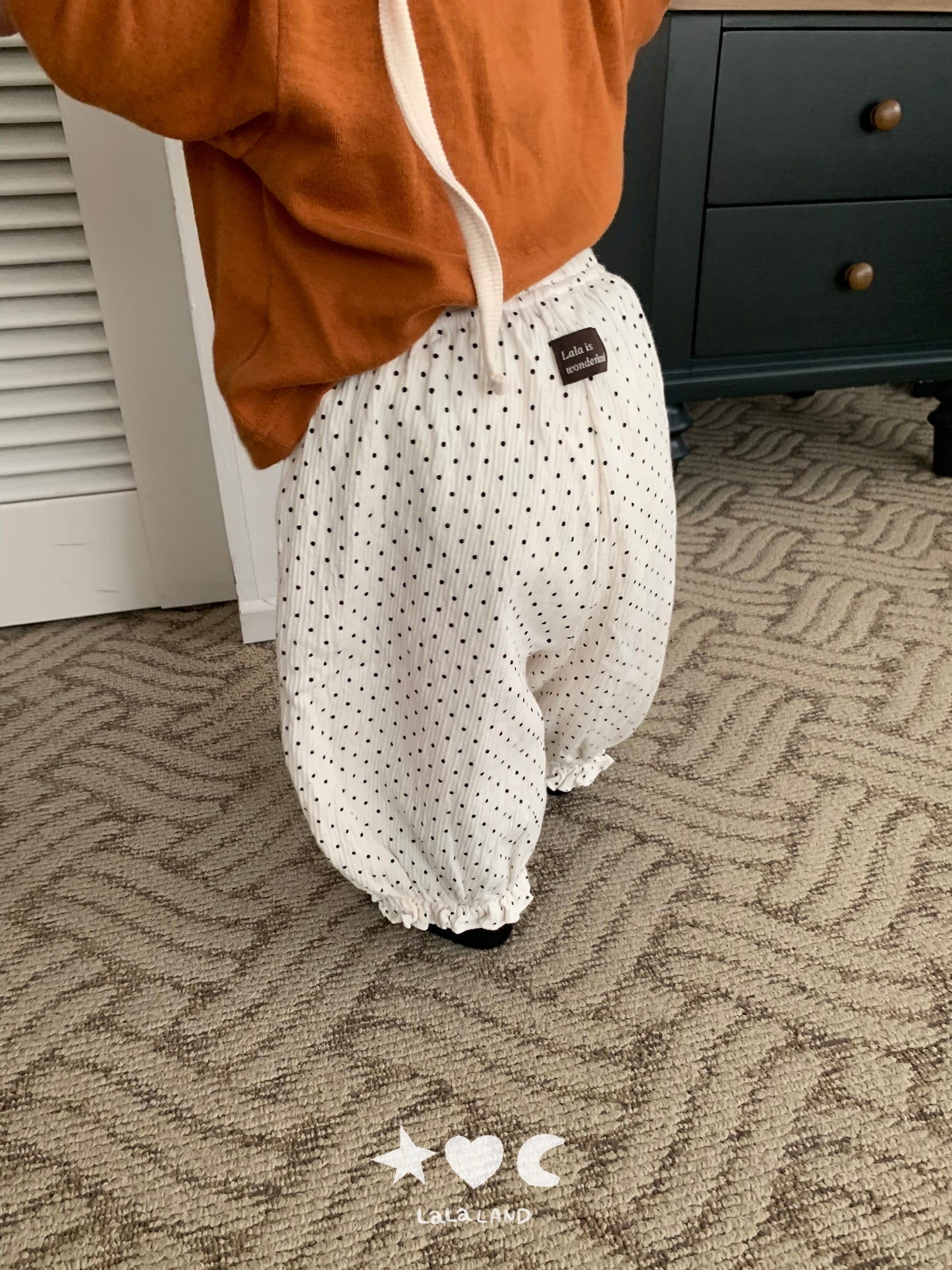 【PRE-ODER〆8.9(sun)】37.Dot Sausage Pants | lalaland