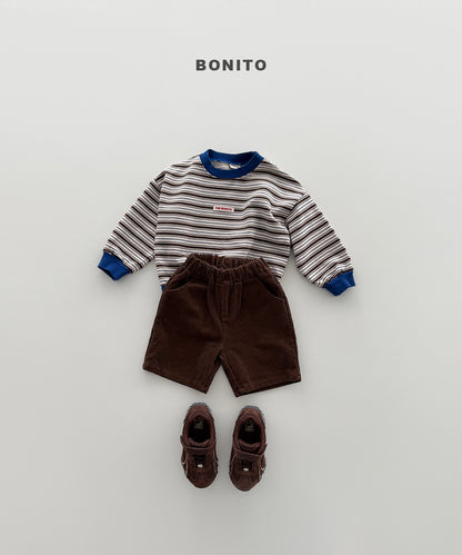42.Feeling Stripe Sweatshirt