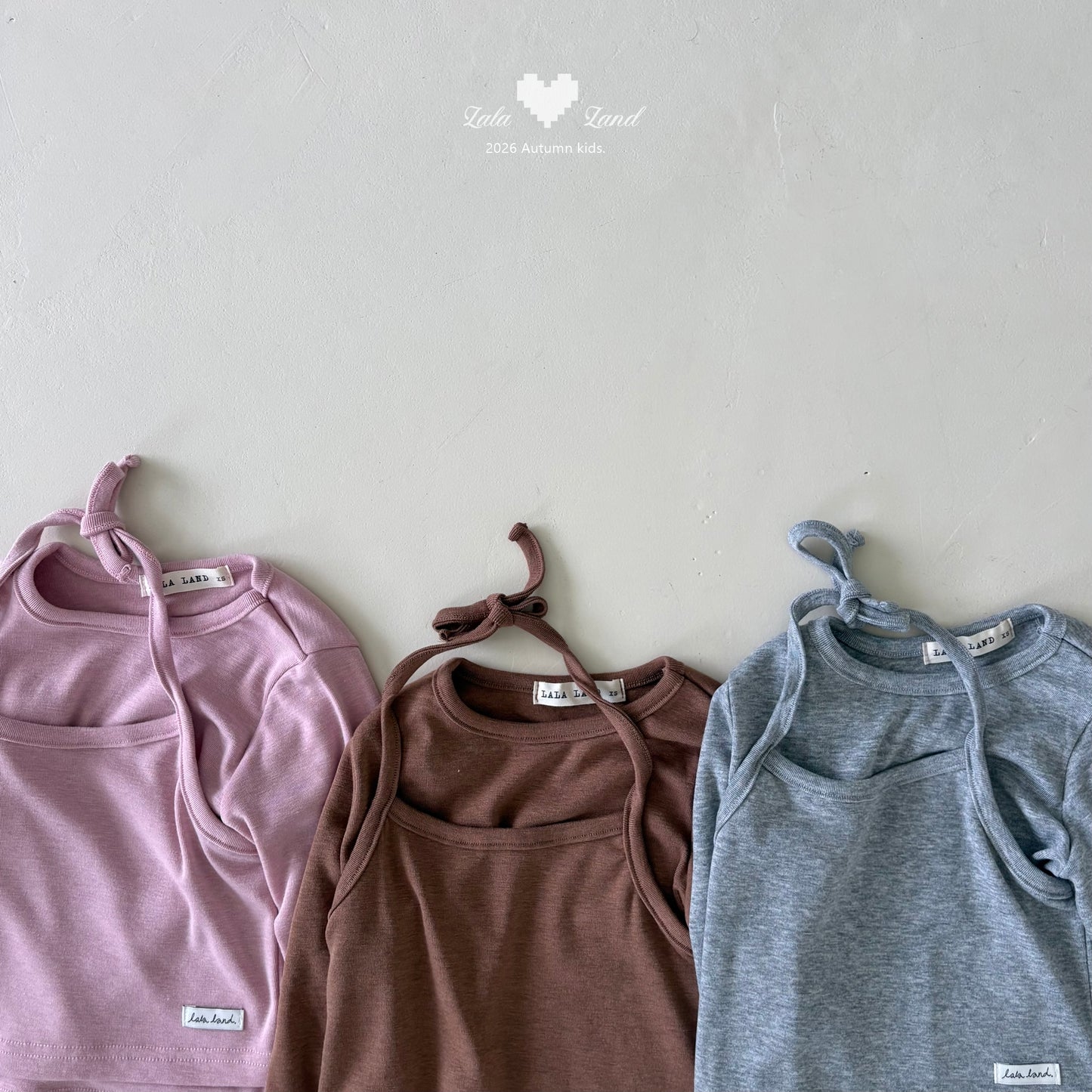 【PRE-ODER〆8.9(sun)】20.Halter Layered Tee | lalaland