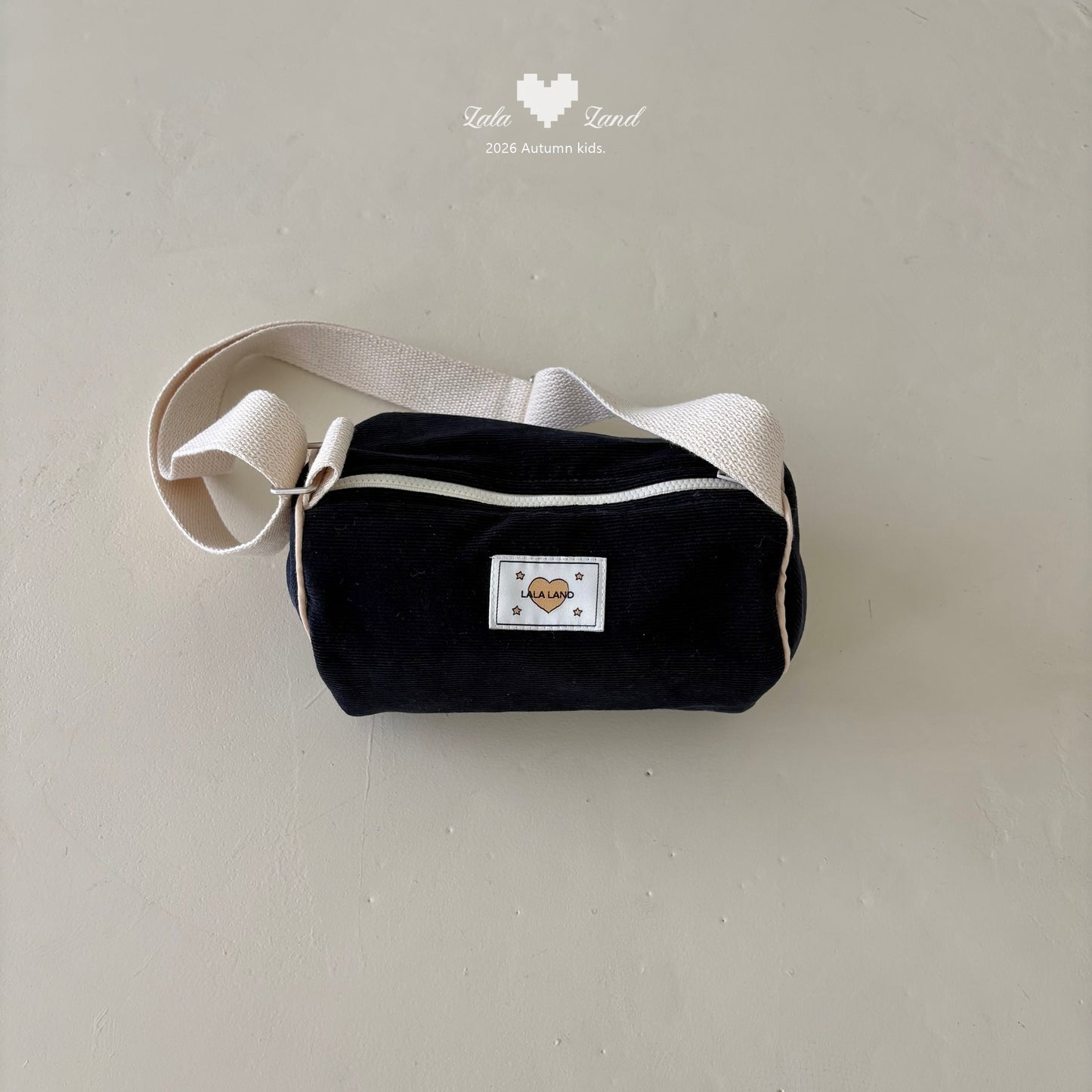 【PRE-ODER〆8.9(sun)】02.Cylinder Corduroy Cross Bag | lalaland