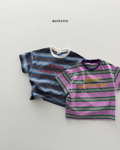 【PREORDER 4日間限定】19.Proud Stripe T-shirt