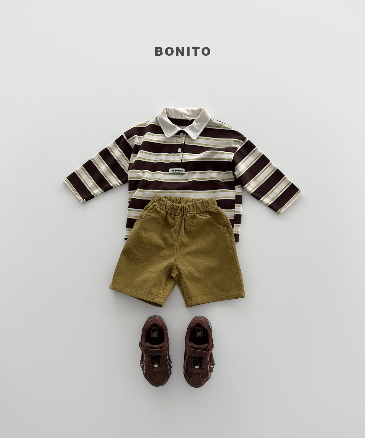 26.Striped Polo Shirt
