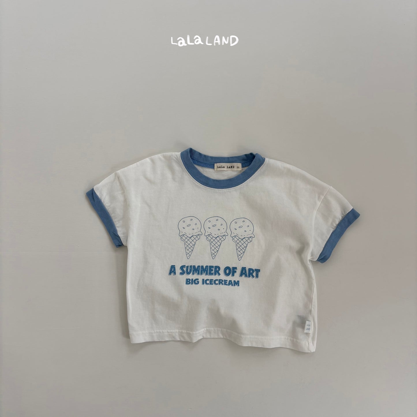 【PREORDER受付終了、ご希望はお問い合わせください。】65.Ice Cream Short Sleeve T-shirt