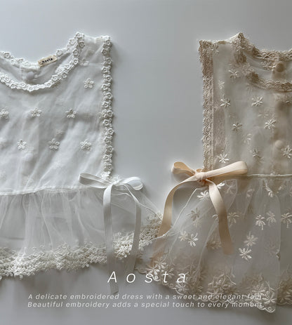 【PREORDER受付終了、ご希望はお問い合わせください。】28.Lace Vest