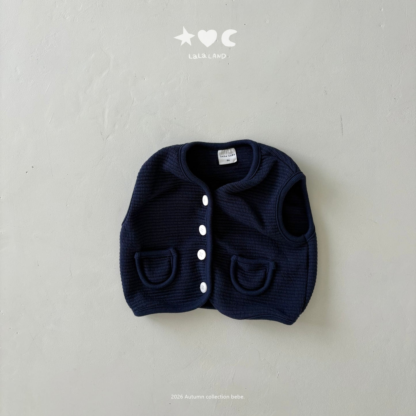 【PRE-ODER〆8.9(sun)】09.Cushion Vest | lalaland