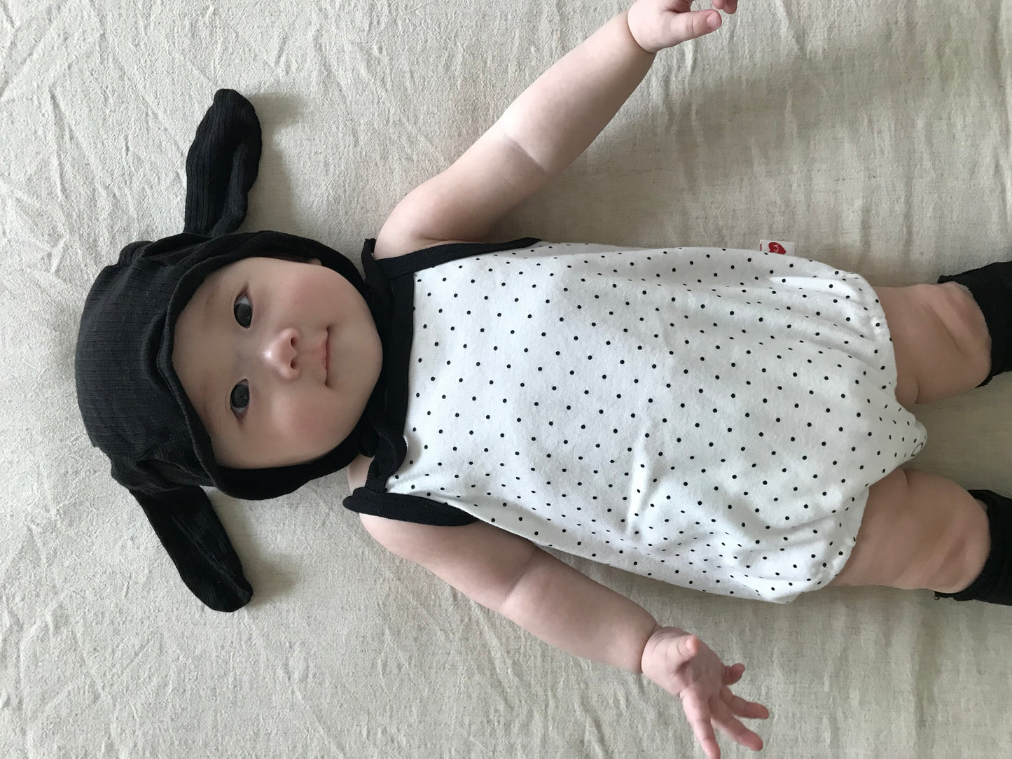 【PREORDER受付終了、ご希望はお問い合わせください。】6.Baby Summer Rib Bunny Beanie