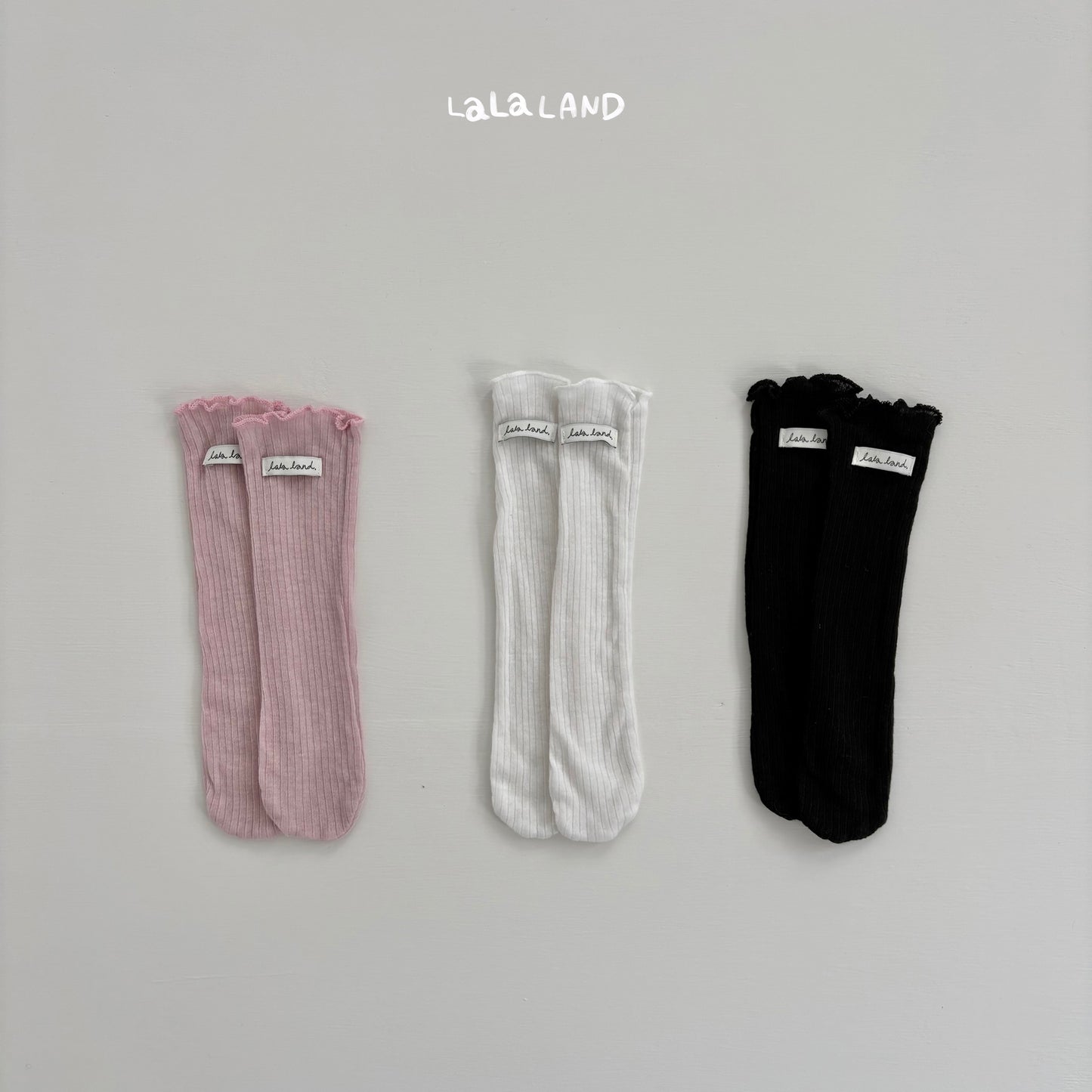【PREORDER受付終了、ご希望はお問い合わせください。】7.Baby Summer Rib Socks