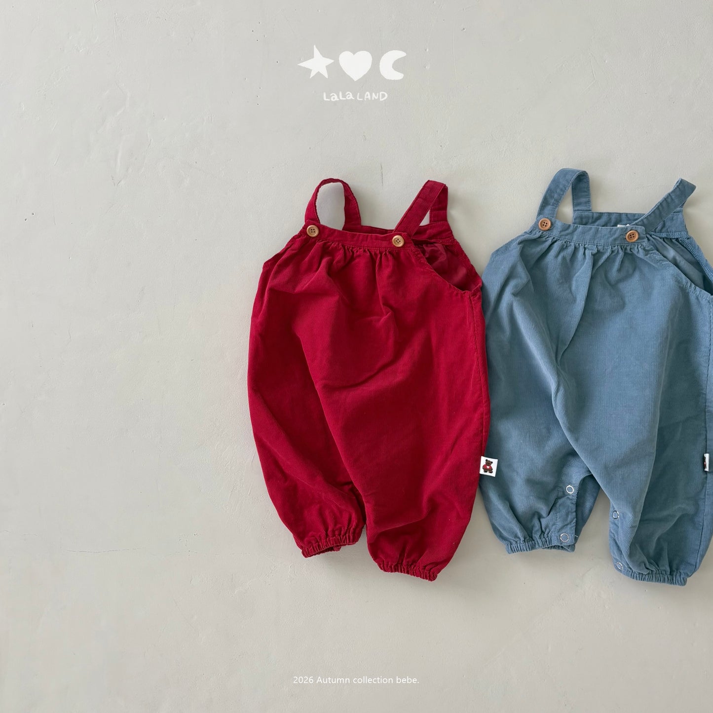 【PRE-ODER〆8.9(sun)】14.Butter Overalls | lalaland