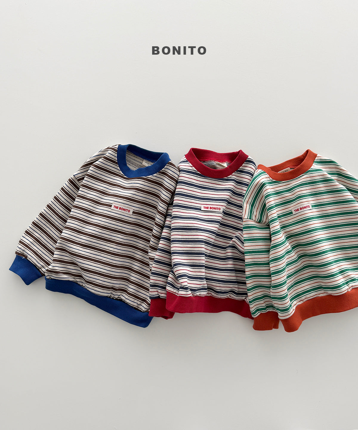 42.Feeling Stripe Sweatshirt