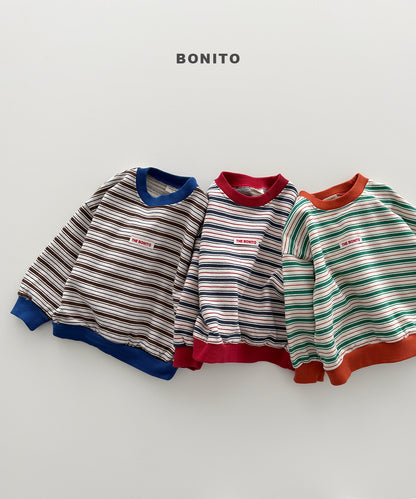 42.Feeling Stripe Sweatshirt