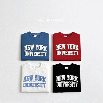 【PREORDER受付終了、ご希望はお問い合わせください。】55.New York 3D ShortSleeve Tee