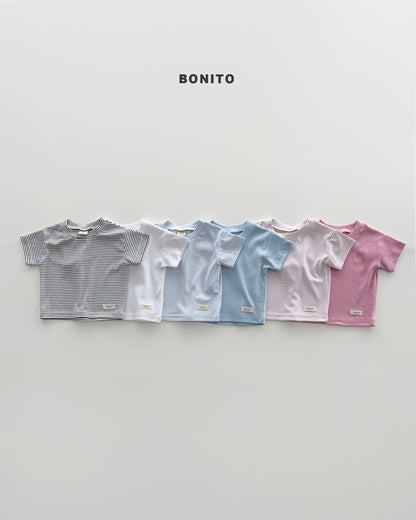【期間限定 PRE-ODER】1.Planning) Bébé 1+1 Ribbed Tee