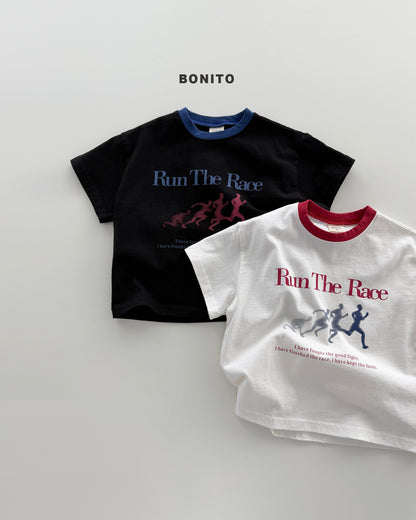 【PREORDER 4日間限定】20.run the race tee
