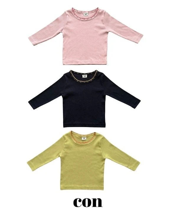 【PRE-ODER〆8.9(sun)】17.Inta Picot T-Shirt | CON