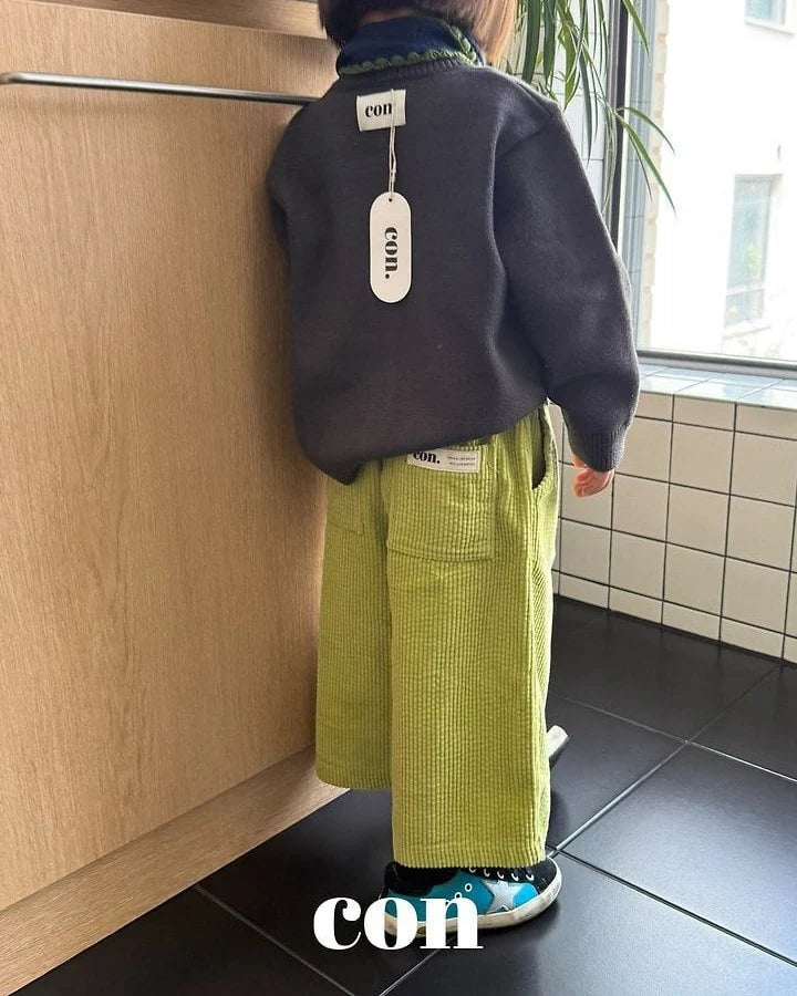 【PRE-ODER〆8.9(sun)】24.Soft Corduroy Pants | CON