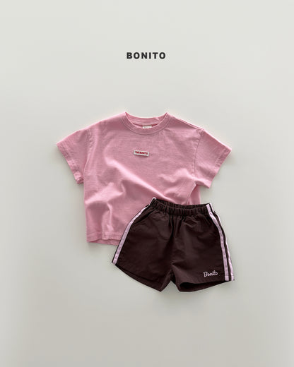 【PREORDER 4日間限定】29.two line tape shorts