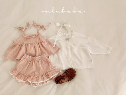 Emboss Lace Cardigan | valubebe