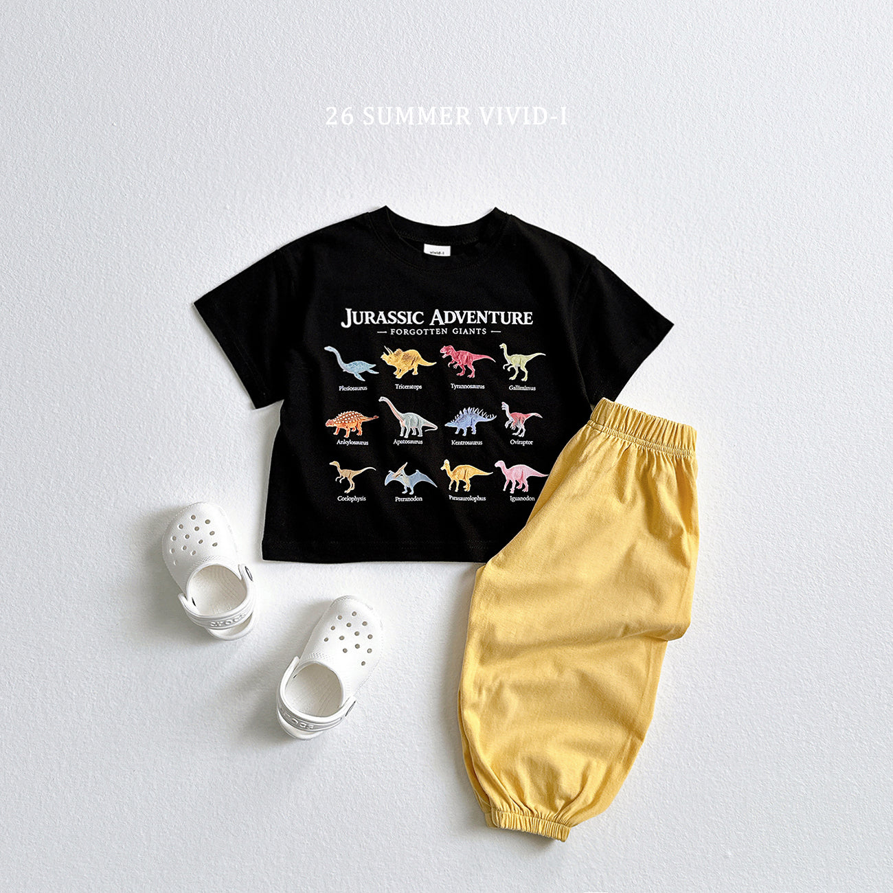【PREORDER受付終了、ご希望はお問い合わせください。】49.Little Dino ShortSleeve Tee