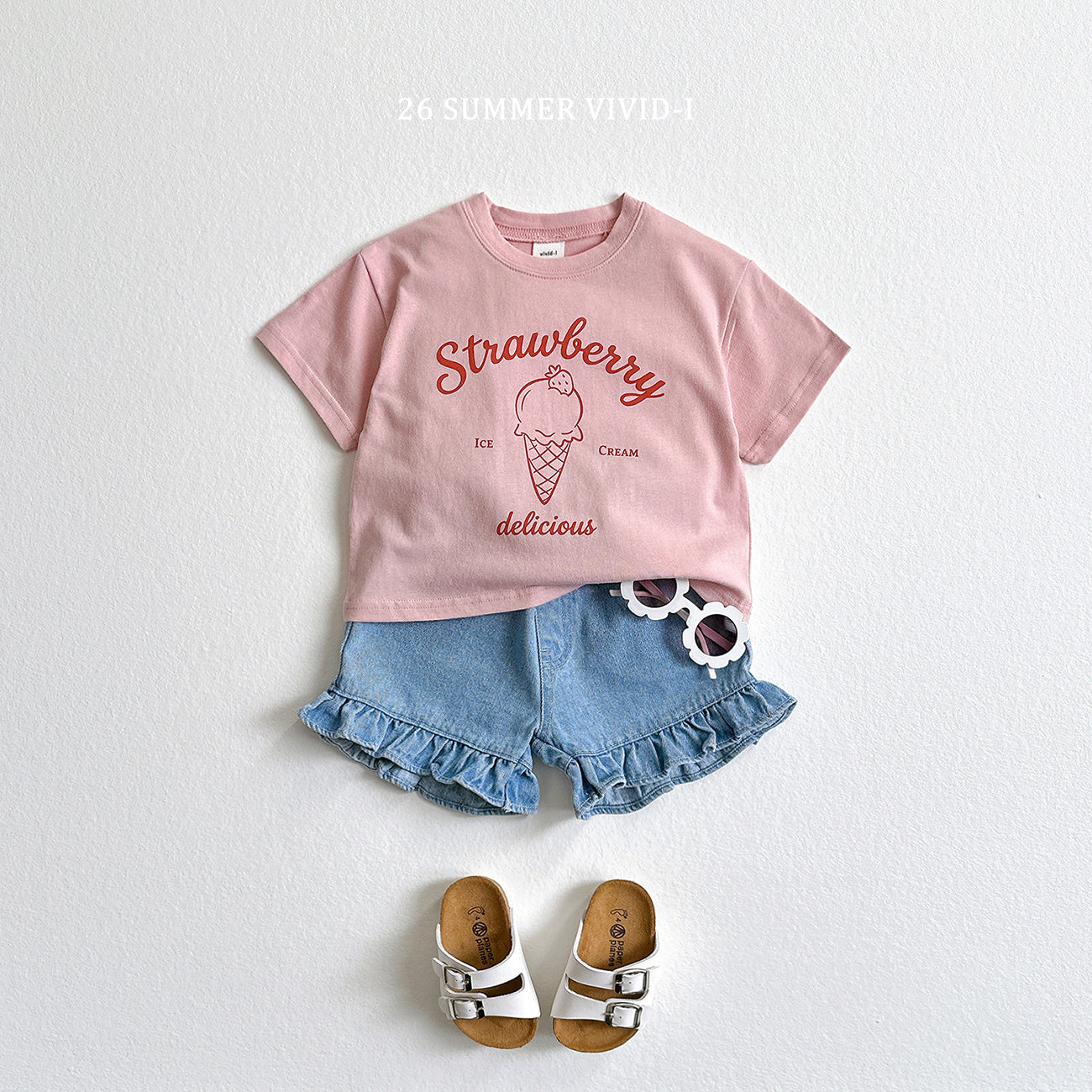 【PREORDER受付終了、ご希望はお問い合わせください。】53.Ice Cream ShortSleeve Tee