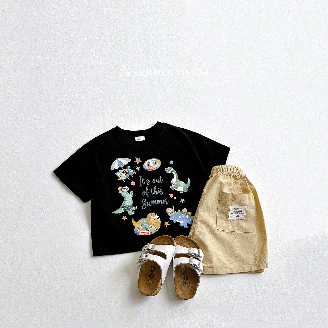 【PREORDER受付終了、ご希望はお問い合わせください。】47.Vacance Dino ShortSleeve Tee