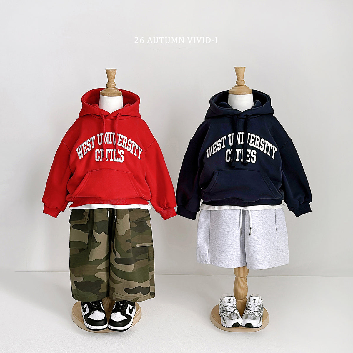【秋のPRE-ODER 5%OFF】66.West Hooded Sweatshirt