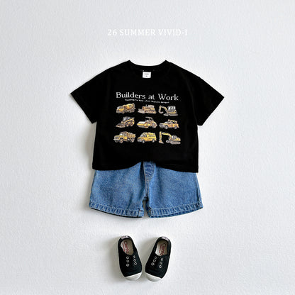 【PREORDER受付終了、ご希望はお問い合わせください。】46.Mini Collar ShortSleeve Tee
