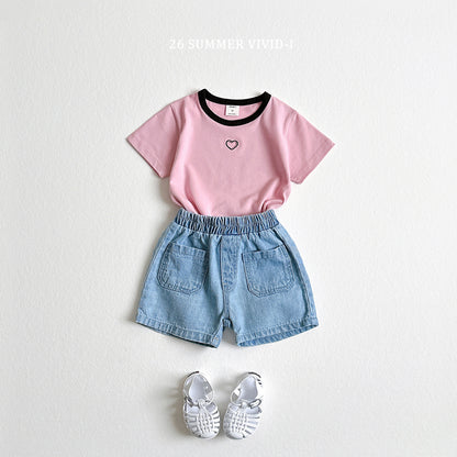 【PREORDER受付終了、ご希望はお問い合わせください。】82.Heart Punching ShortSleeve Tee