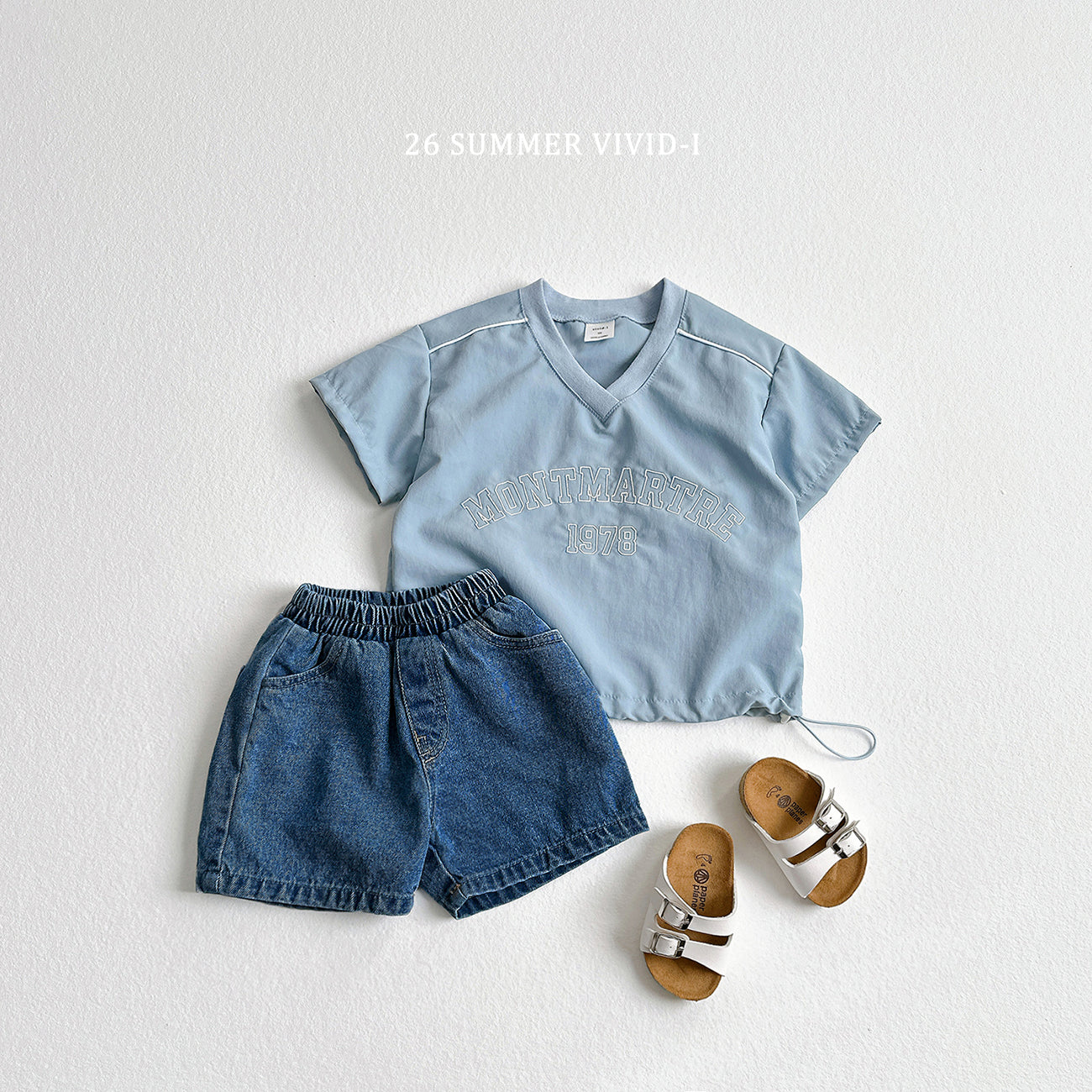 【PREORDER受付終了、ご希望はお問い合わせください。】10.Basic Denim Shorts