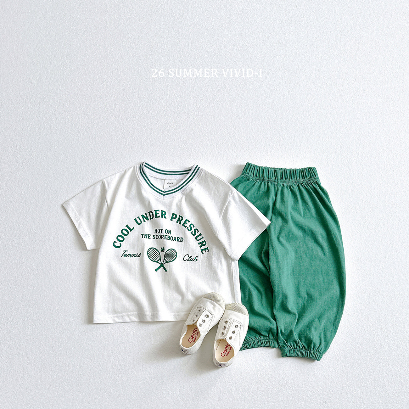 【PREORDER受付終了、ご希望はお問い合わせください。】93.VNeck Tennis Set