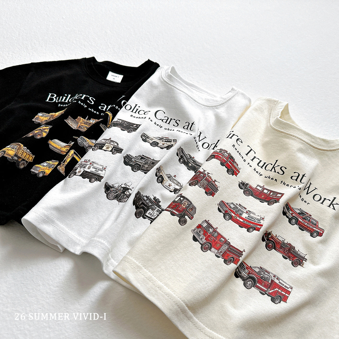 【PREORDER受付終了、ご希望はお問い合わせください。】46.Mini Collar ShortSleeve Tee