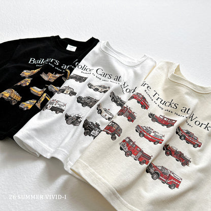 【PREORDER受付終了、ご希望はお問い合わせください。】46.Mini Collar ShortSleeve Tee