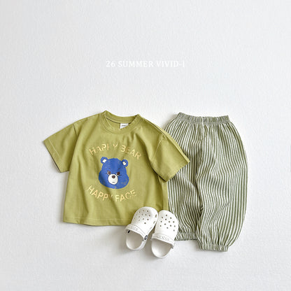 【PREORDER受付終了、ご希望はお問い合わせください。】56.Happy Bear ShortSleeve Tee