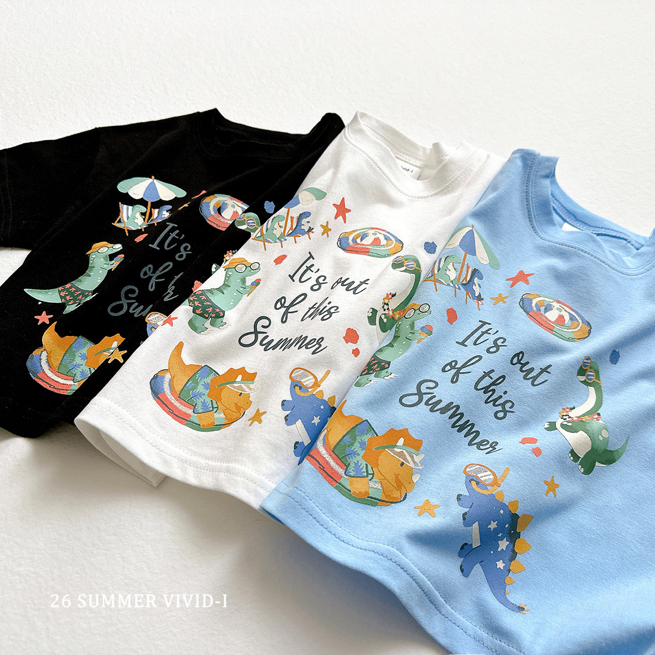 【PREORDER受付終了、ご希望はお問い合わせください。】47.Vacance Dino ShortSleeve Tee