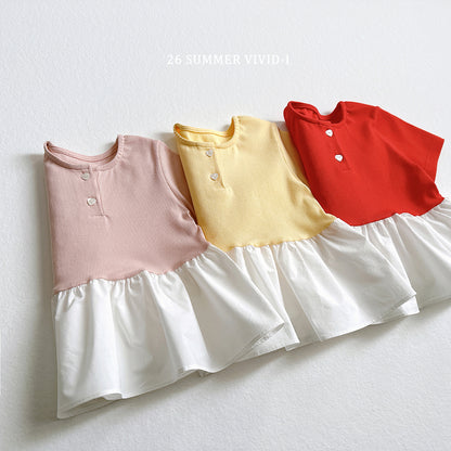 【PREORDER受付終了、ご希望はお問い合わせください。】88.Mini Rib Dress Tee