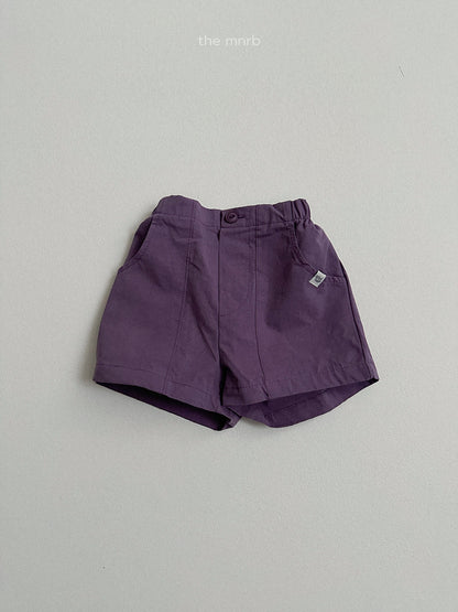 twill short pants | minirobe