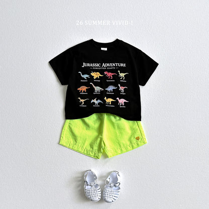 【PREORDER受付終了、ご希望はお問い合わせください。】49.Little Dino ShortSleeve Tee
