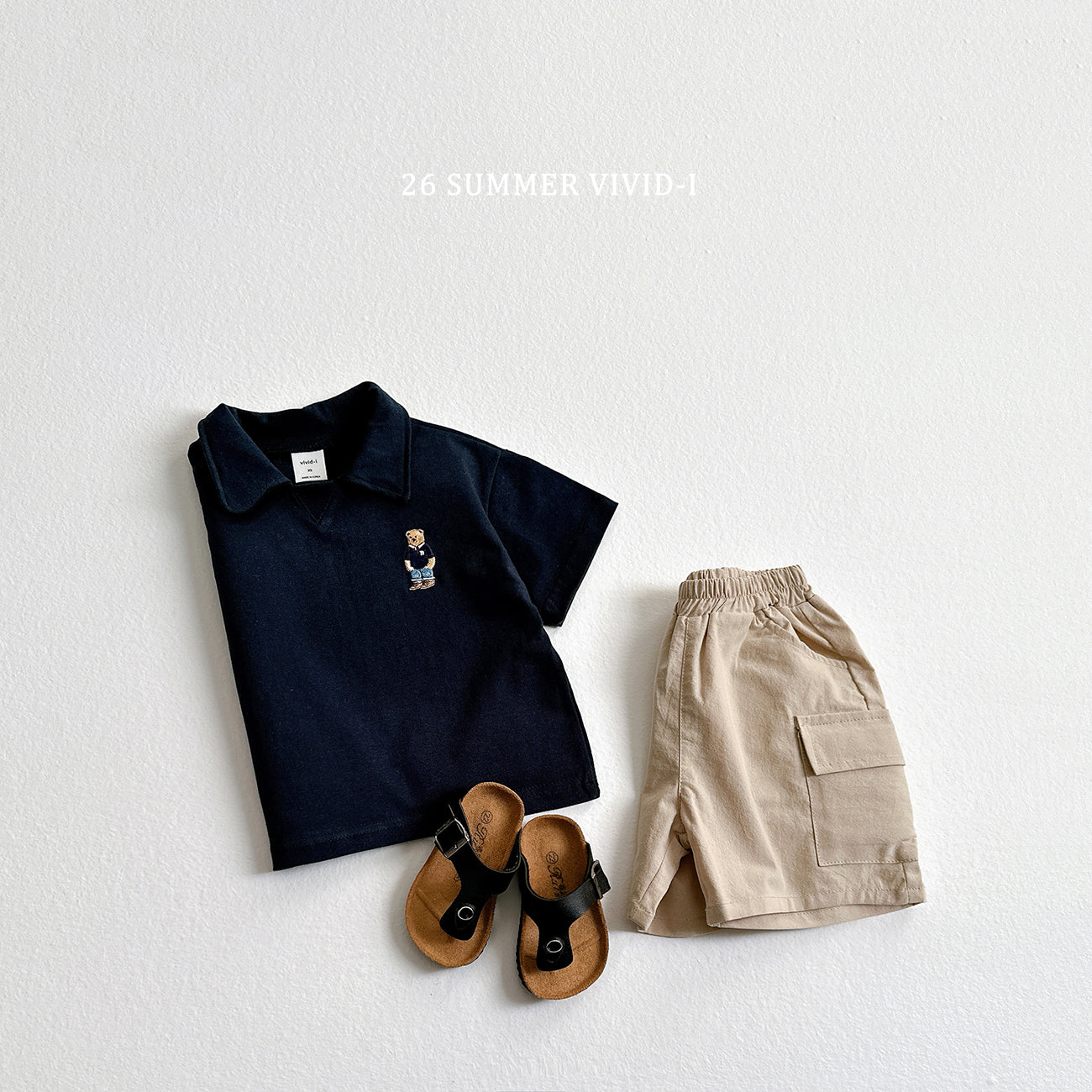【PREORDER受付終了、ご希望はお問い合わせください。】95.Collar Bear Embroidery Set