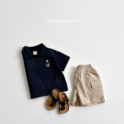 【PREORDER受付終了、ご希望はお問い合わせください。】95.Collar Bear Embroidery Set