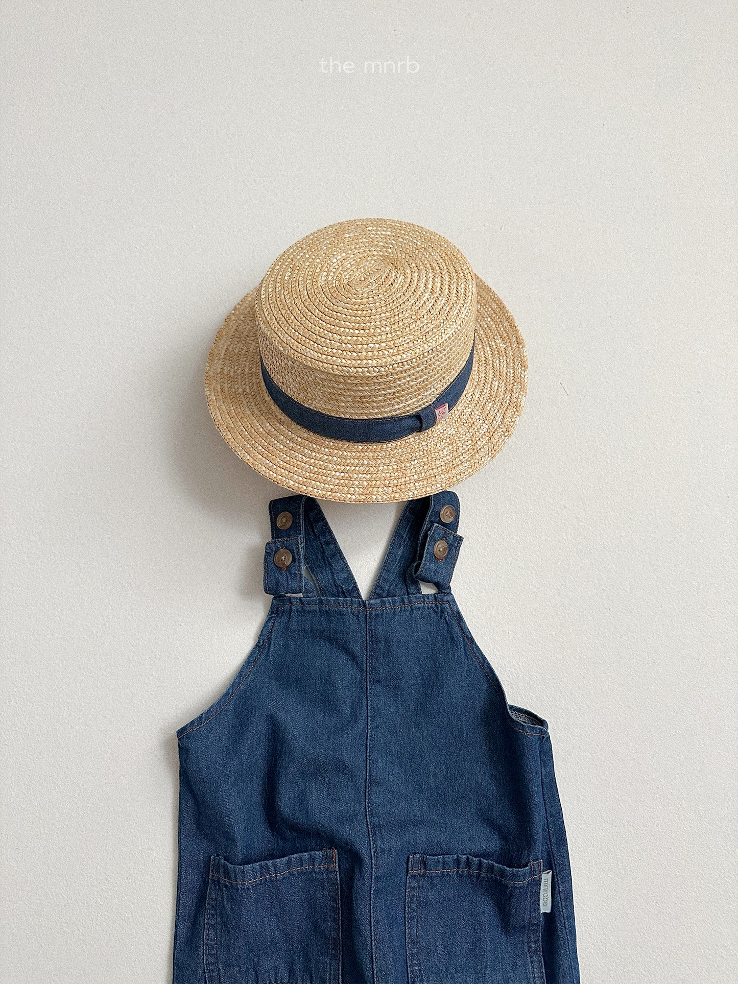 distressed denim overalls | minirobe