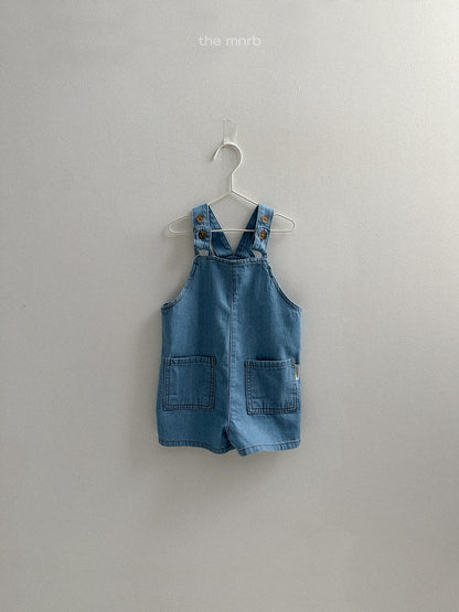 distressed denim overalls | minirobe