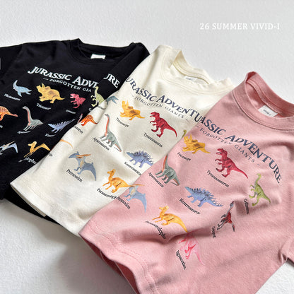 【PREORDER受付終了、ご希望はお問い合わせください。】49.Little Dino ShortSleeve Tee