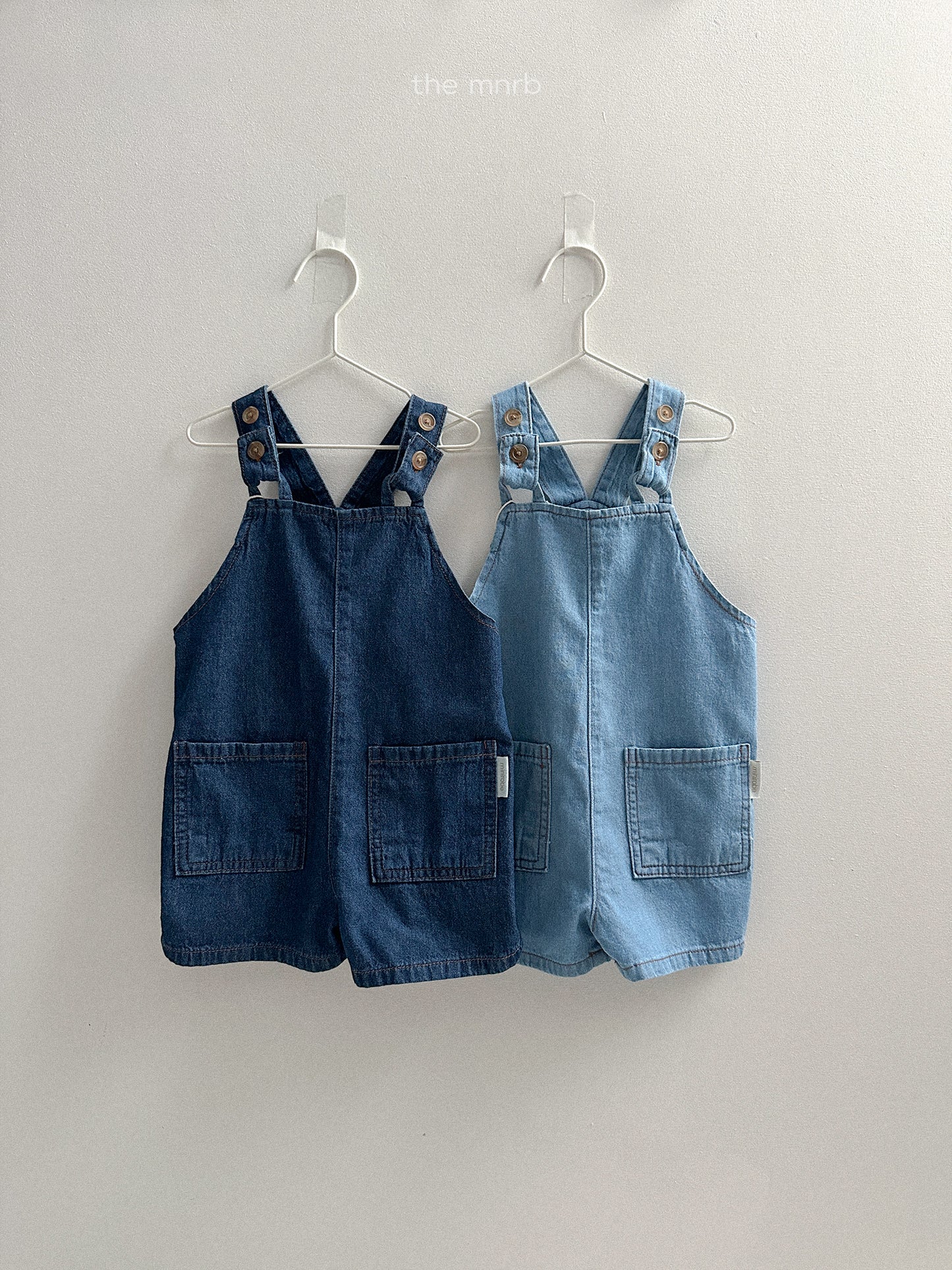 distressed denim overalls | minirobe