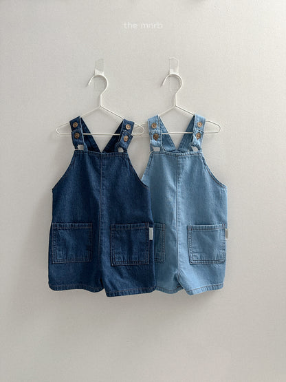 distressed denim overalls | minirobe
