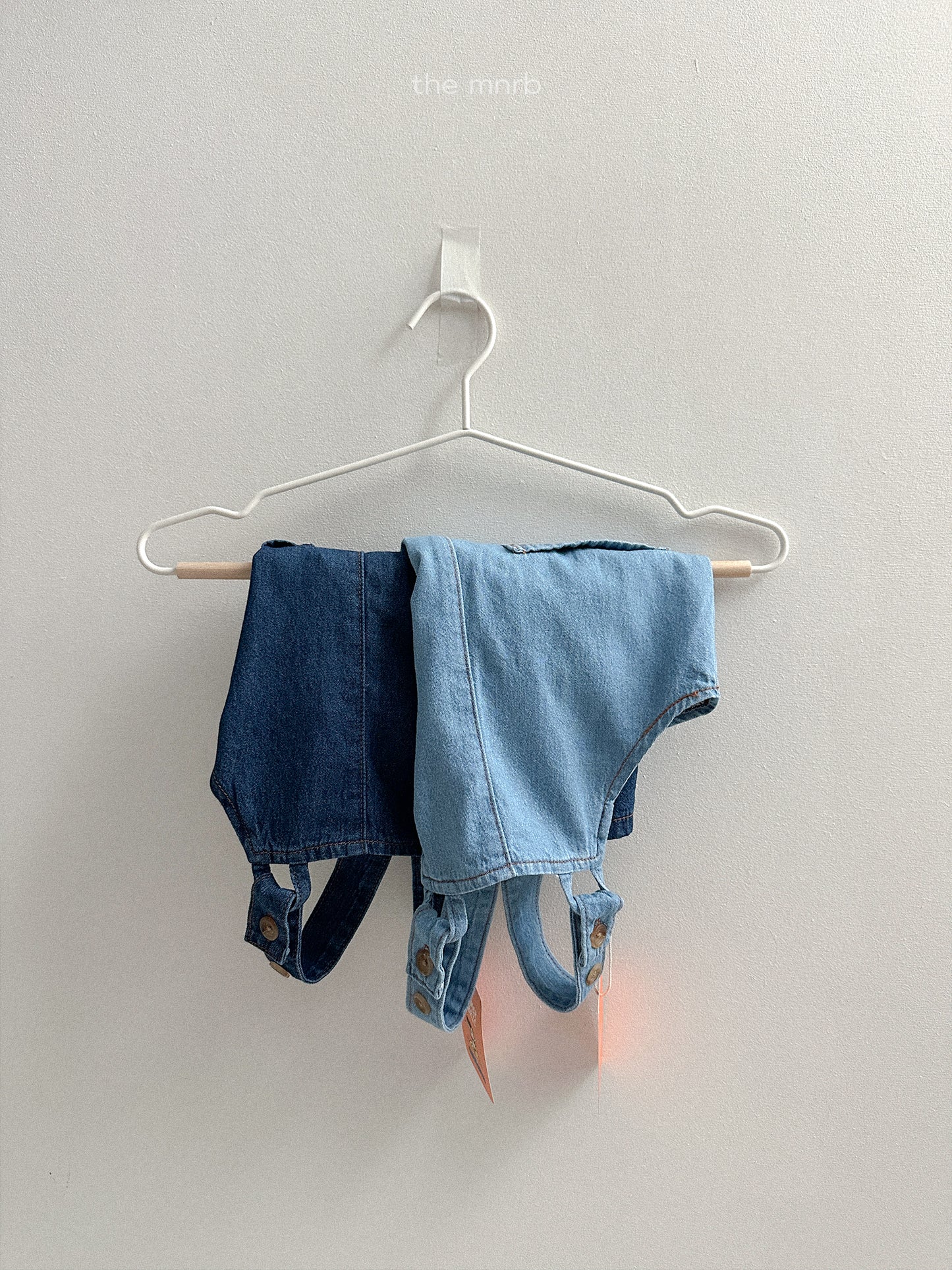 distressed denim overalls | minirobe
