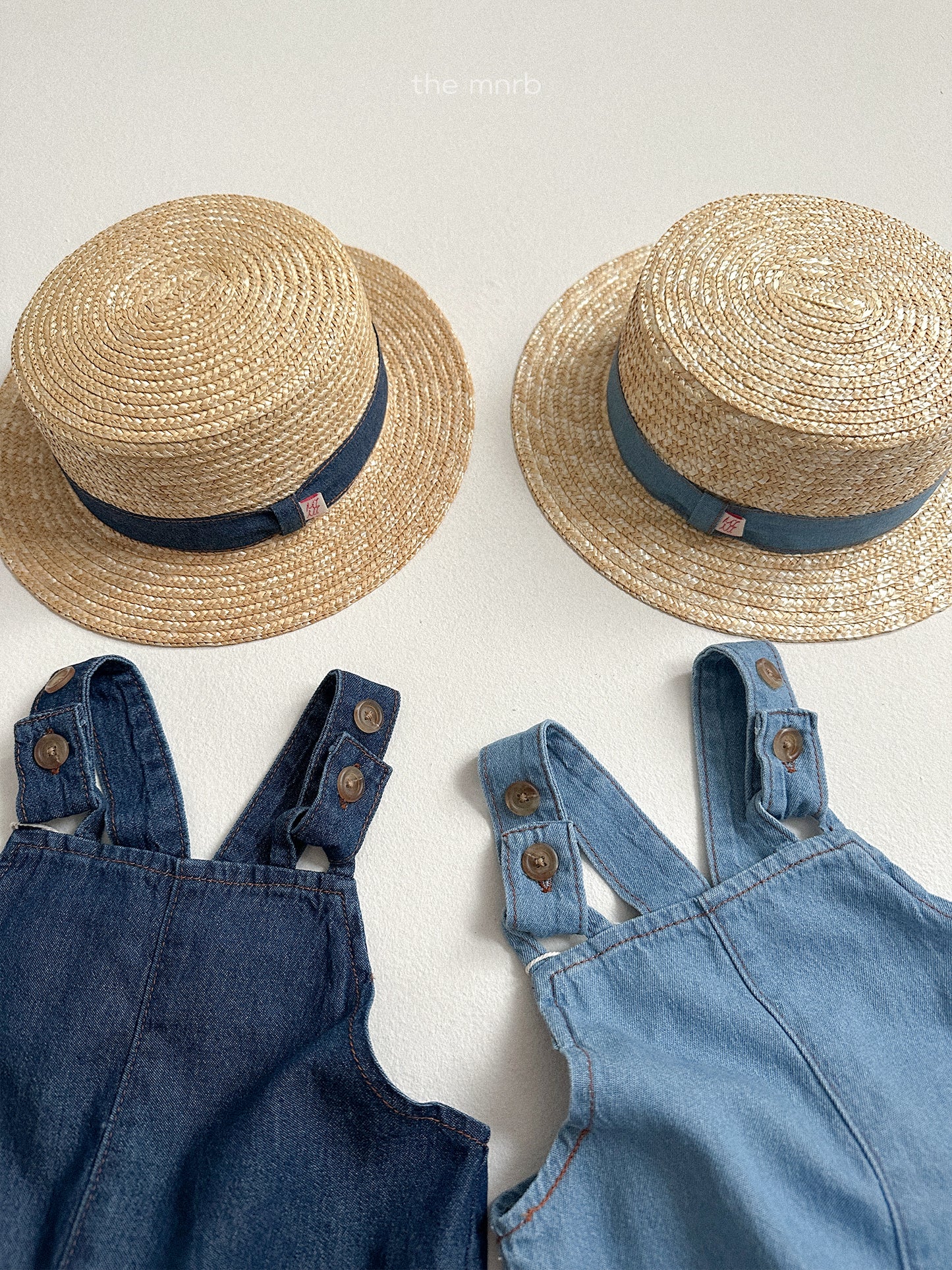 distressed denim overalls | minirobe